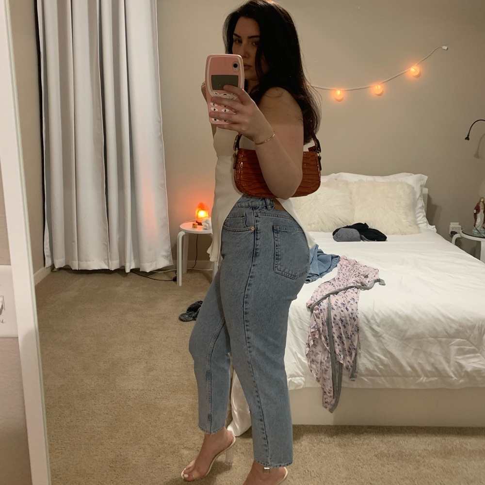 Zara mom jeans